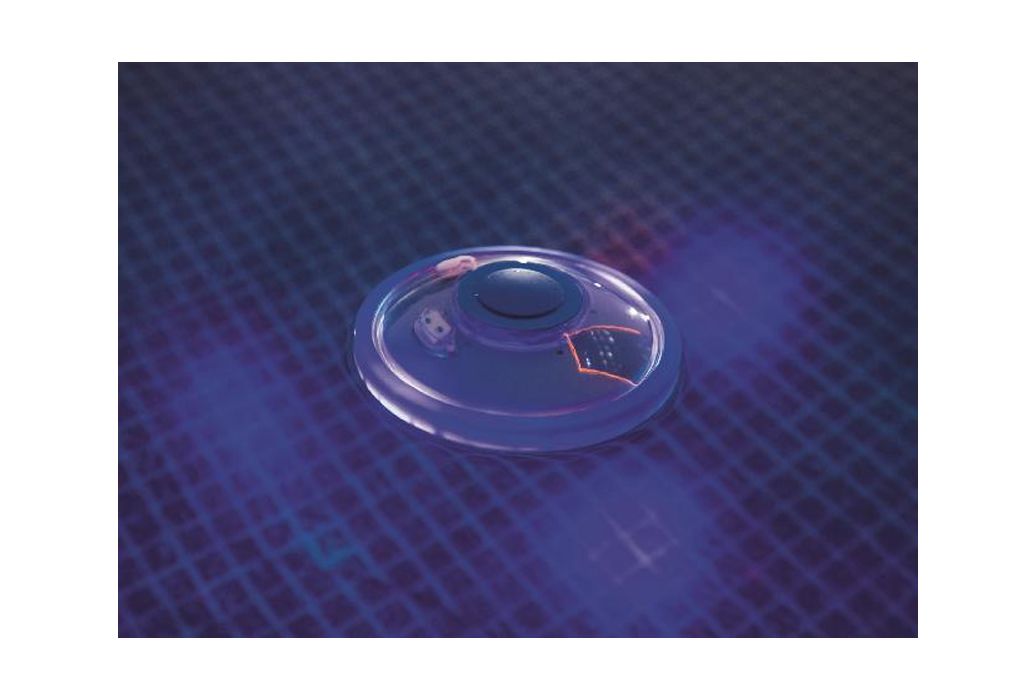 Flowclear zwembadlamp LED fontein paars