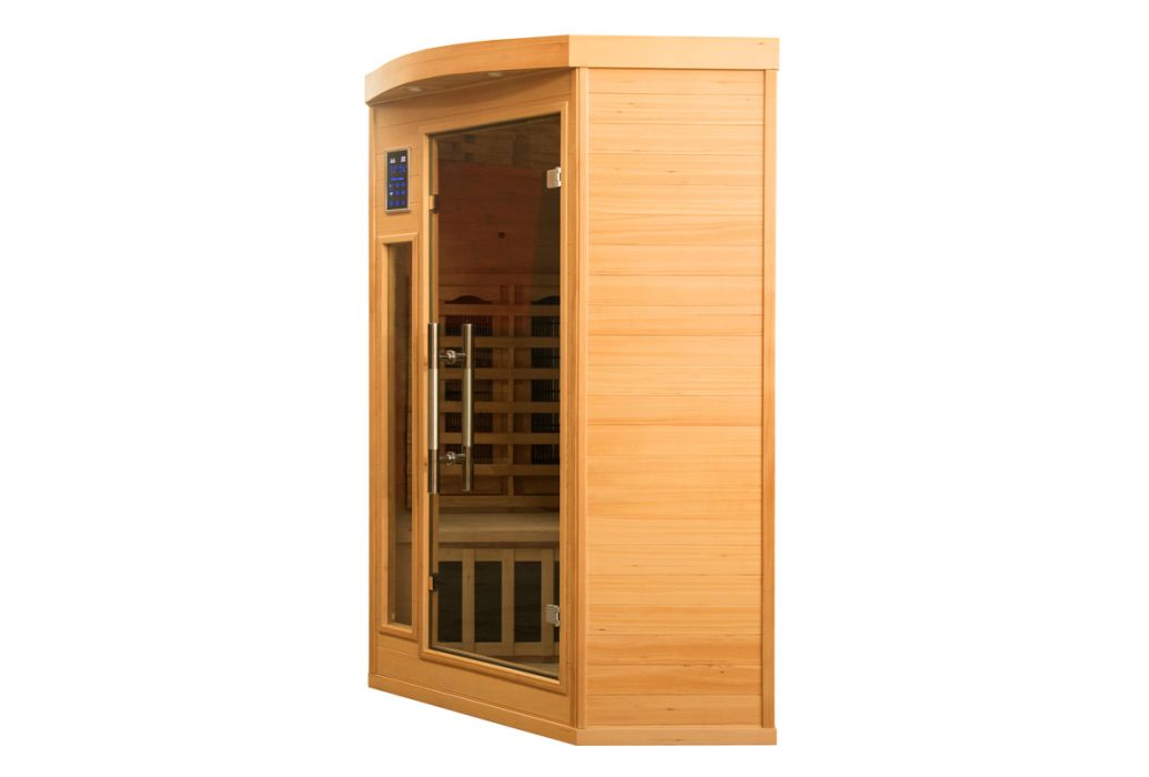 France Apollon infrarood sauna 120 x 120 x 190 cm zijkant
