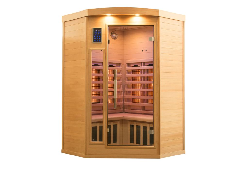 France Apollon infrarood sauna 120 x 120 x 190 cm voorkant