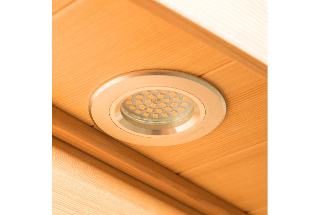 France Apollon infrarood sauna 153 x 128 x 190 cm LED verlichting