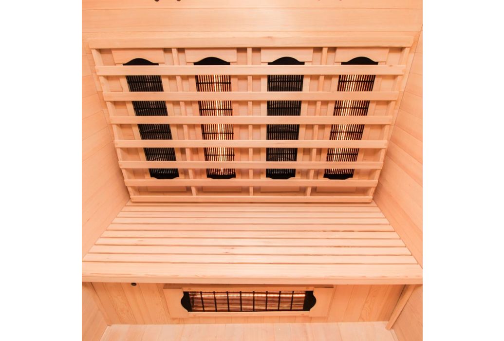 France Apollon infrarood sauna 153 x 128 x 190 cm bank
