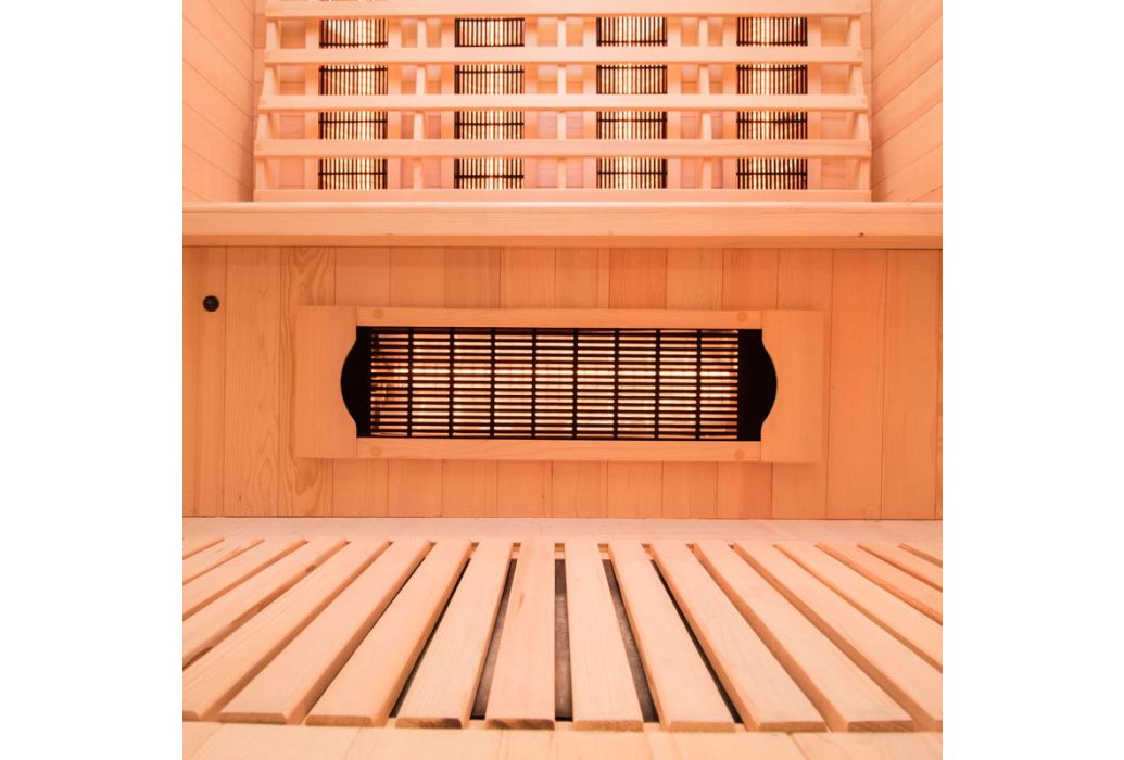 France Apollon infrarood sauna 153 x 128 x 190 cm bank