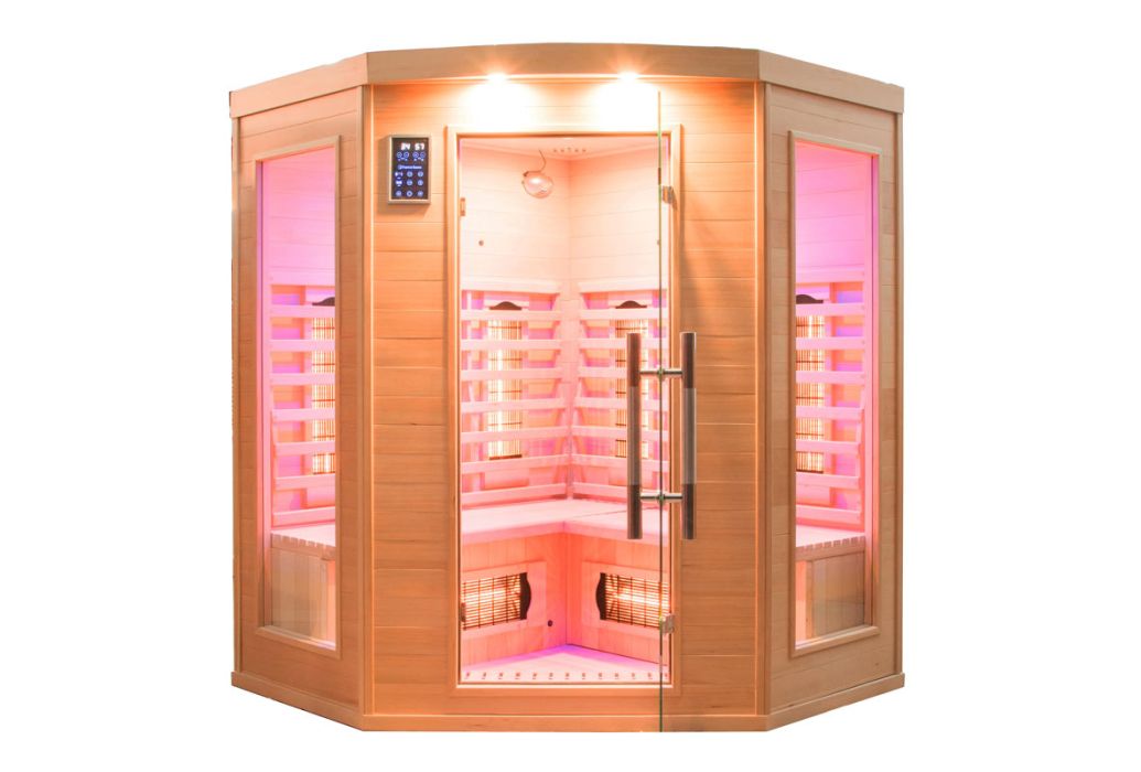 France Apollon infrarood sauna roze