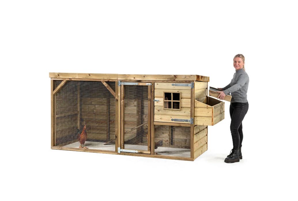 Glorenza kippenhok Loekie | 273 x 95 x 148 cm