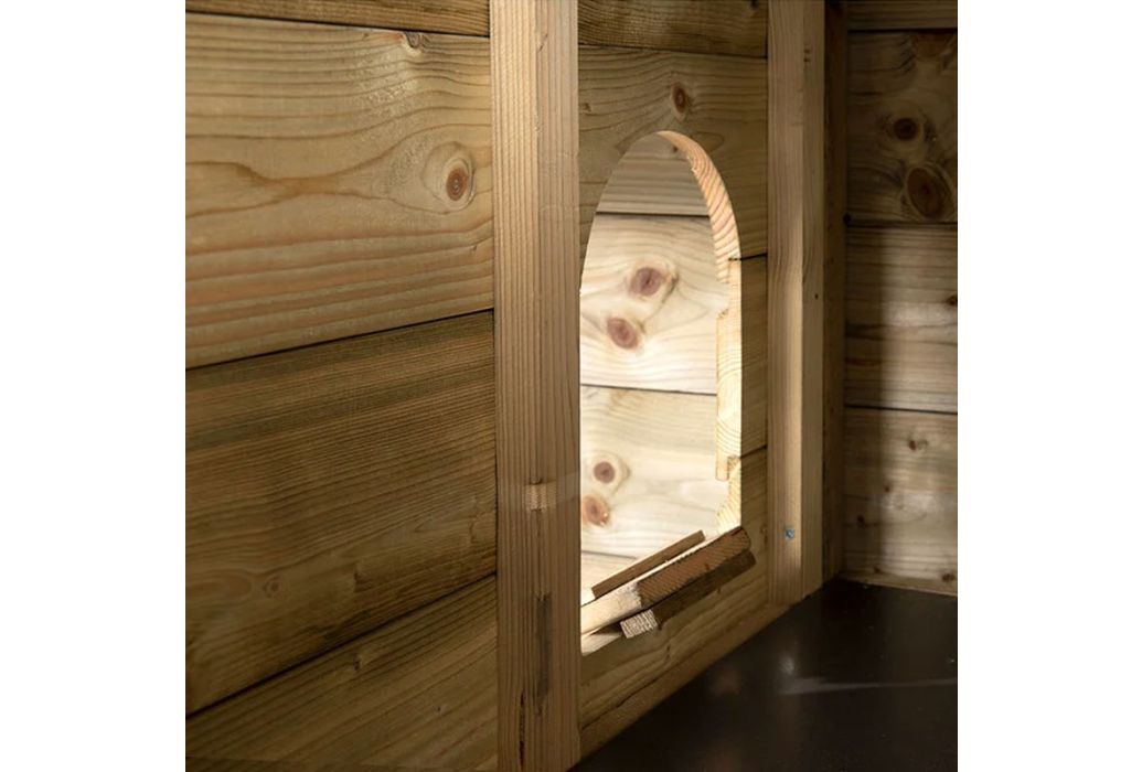 Glorenza kippenhok Loekie | 273 x 95 x 148 cm doorgang 