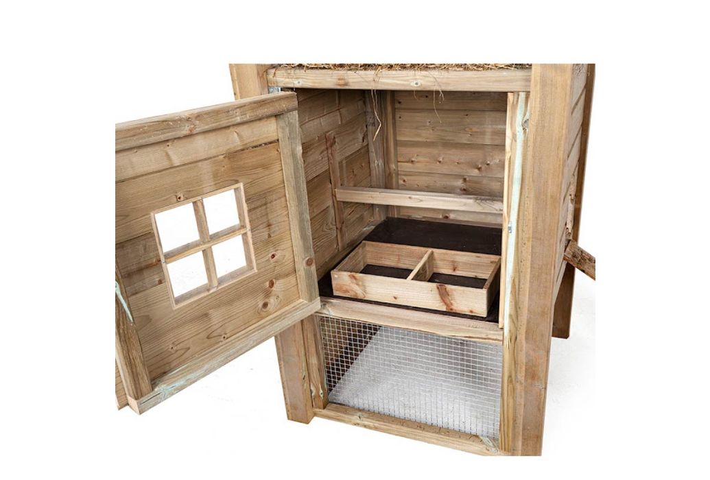 Glorenza kippenhok Hooiberg Sofie | 340 x 110 x 190 cm van binnnen met legnest 