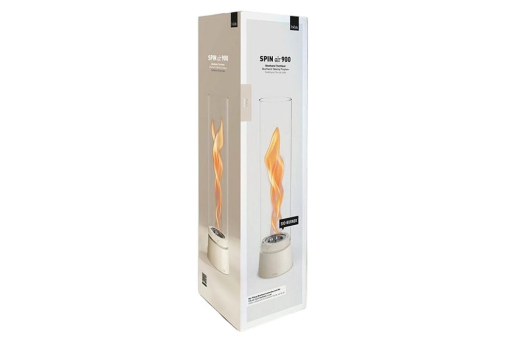 Höfats tafelvuur Spin Air 900 crème wit verpakking
