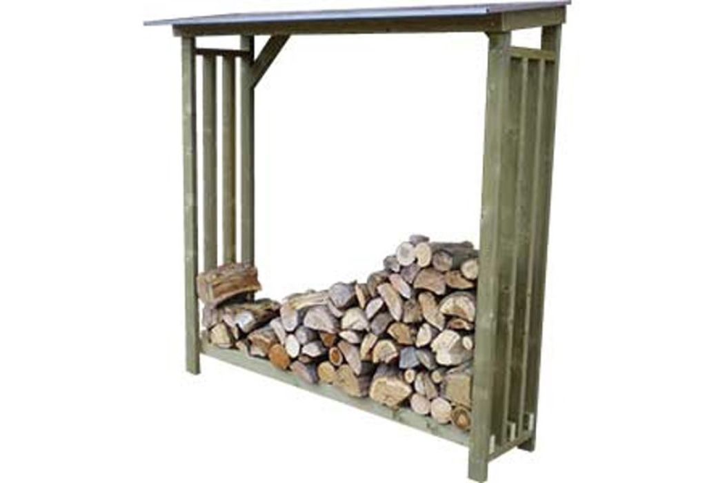 Haardhout opslag 125cm sfeer