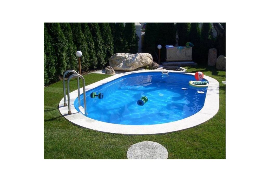 Happy Pool metalen zwembad 614 x 300 x 150cm