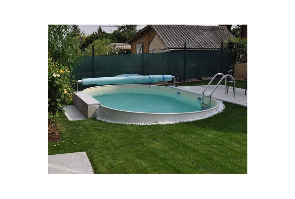 Happy Pool metalen zwembad 714 x 400 x 135cm