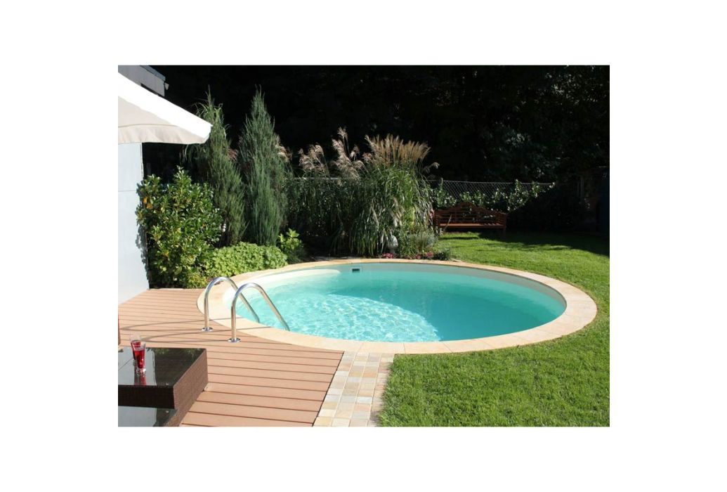 Happy Pool metalen zwembad Ø 300 cm x 120 cm ingegraven