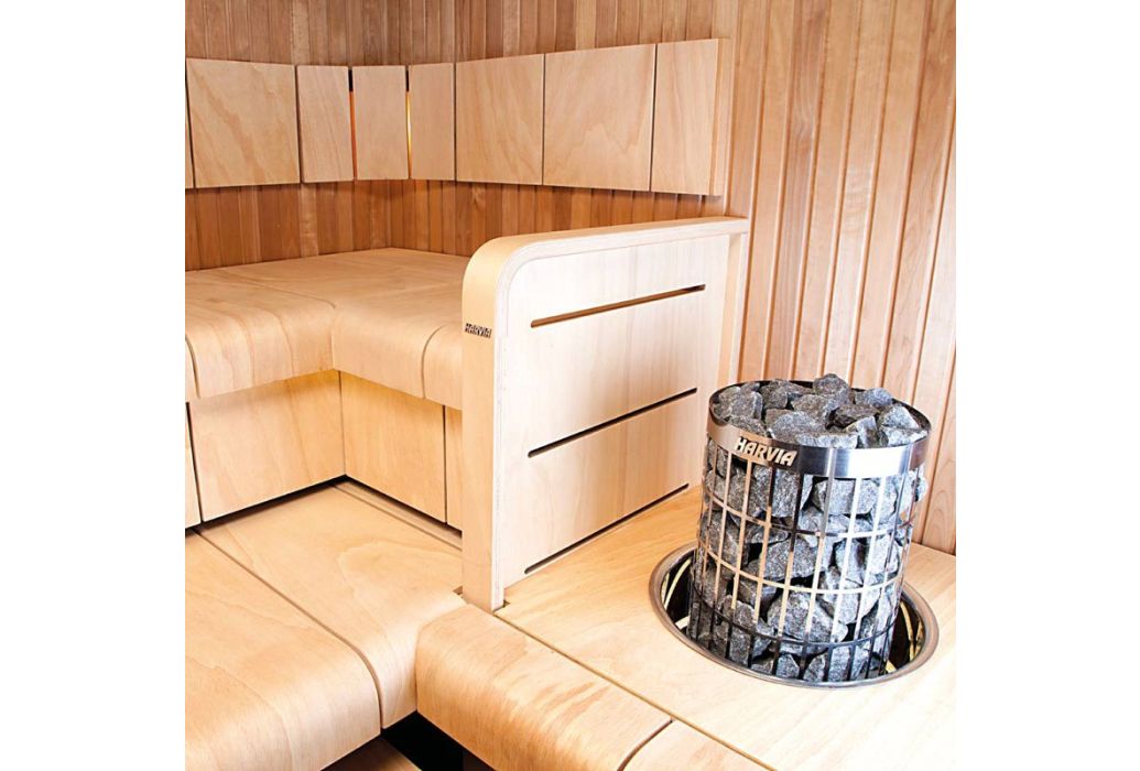 Harvia Cilindro saunakachel 230/400V 9 kW in sauna