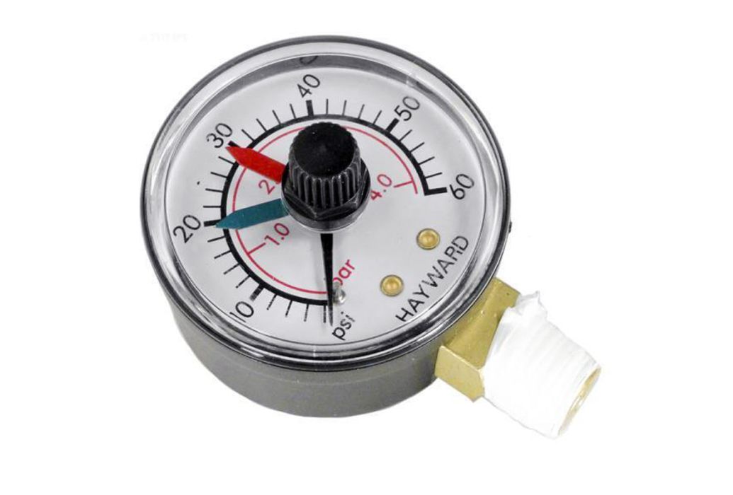 Hayward manometer voor filtervat