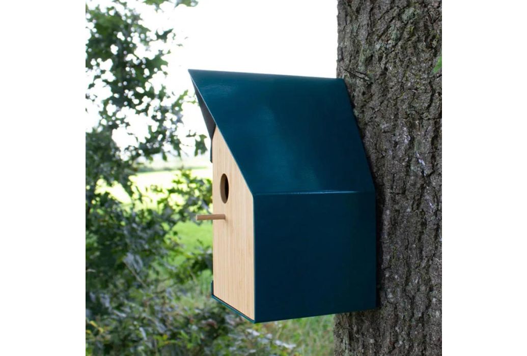 Heeej Happy Bird House wand vogelhuisje | bamboe