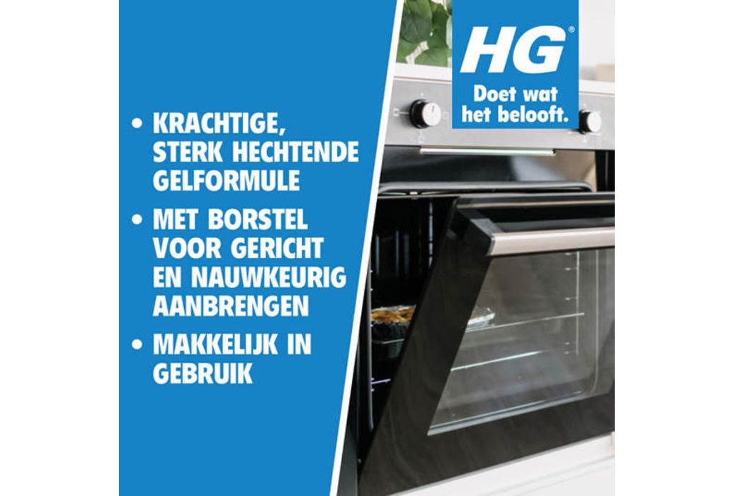 HG Power gel brush voor oven 250 ml voordelen