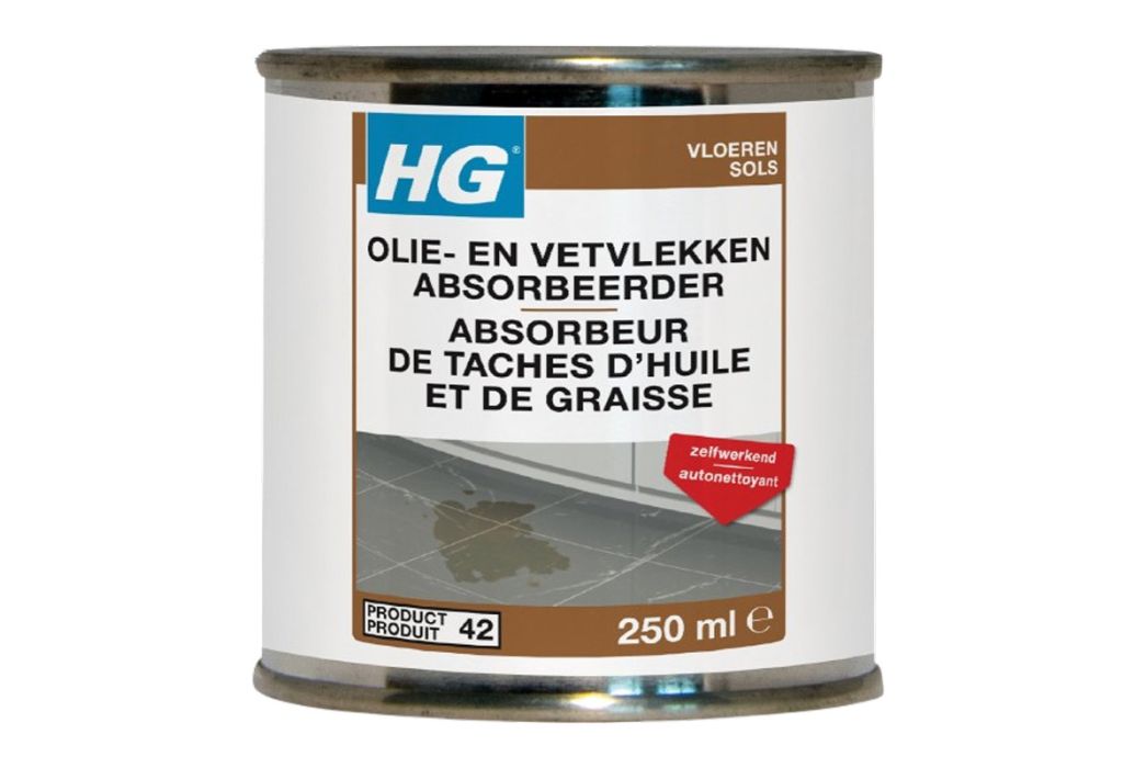 HG tegel en natuursteen olie- en vetvlekken absorbeerder
