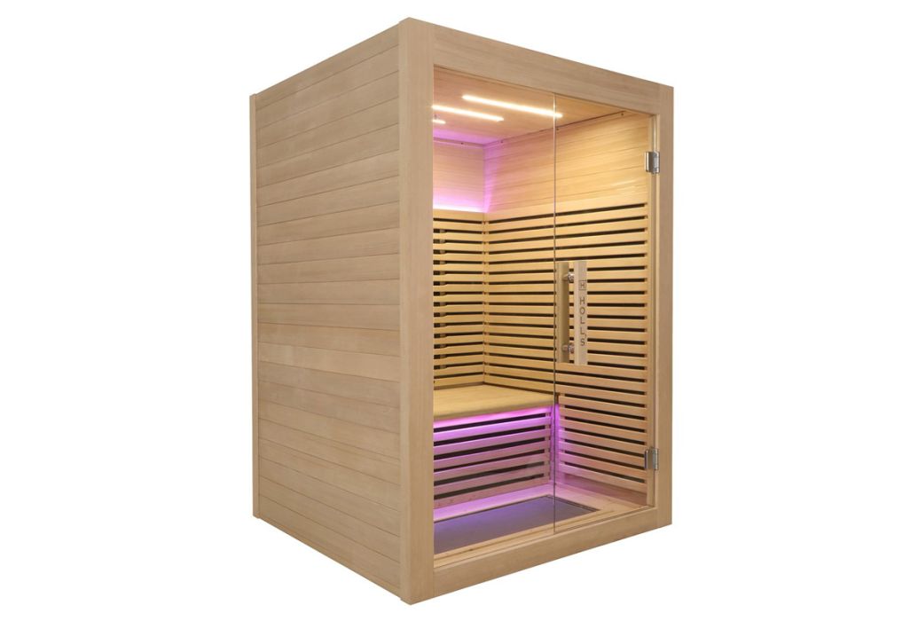 Holl’s Canopee infrarood sauna zijkant