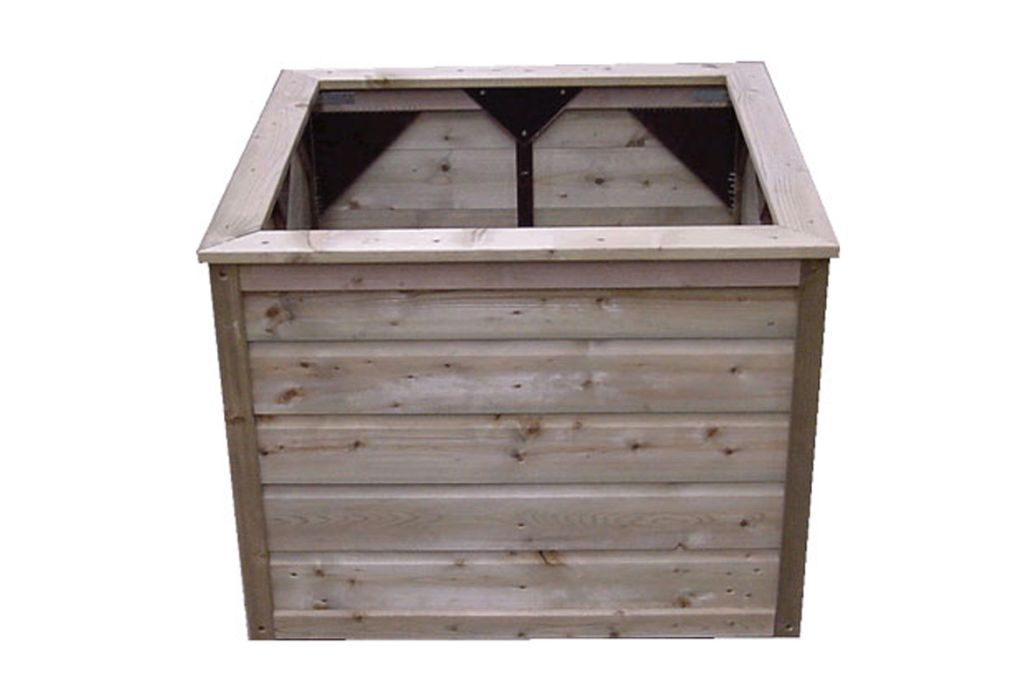Lutra Houten plantenbak 60 x 60 x 65 cm