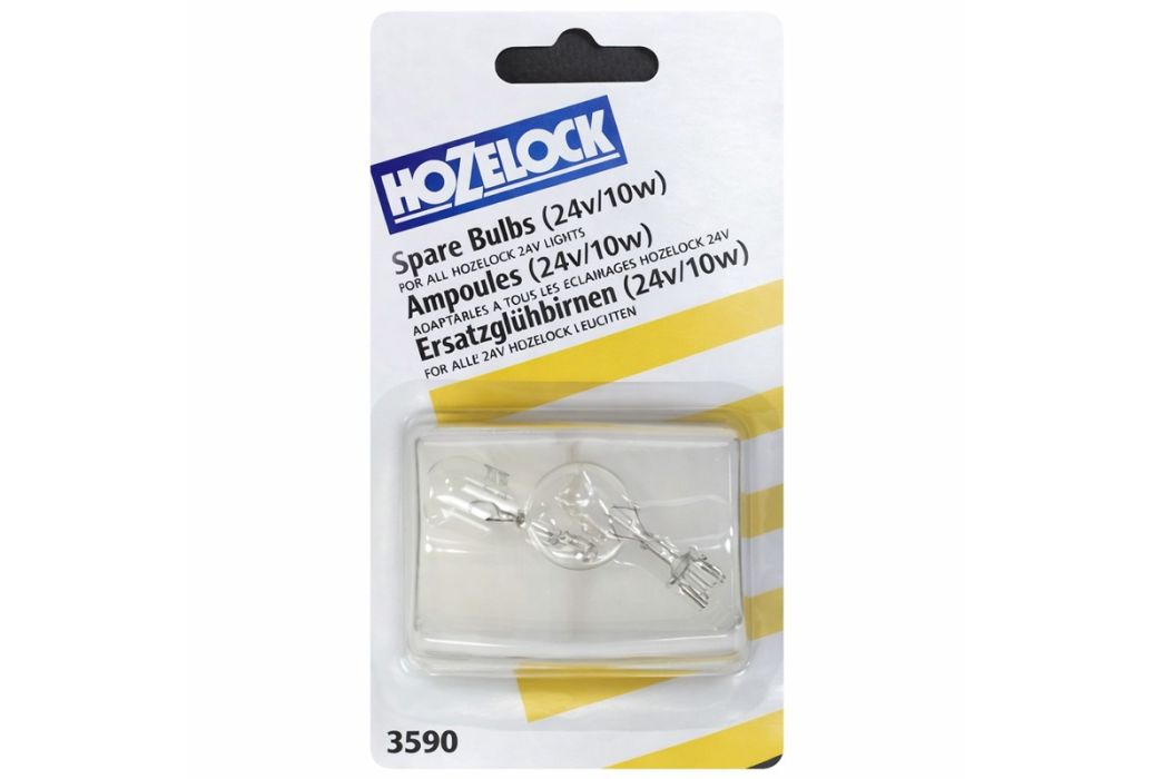 Hozelock reservelampjes 10 watt voor vijververlichting, 2 stuks