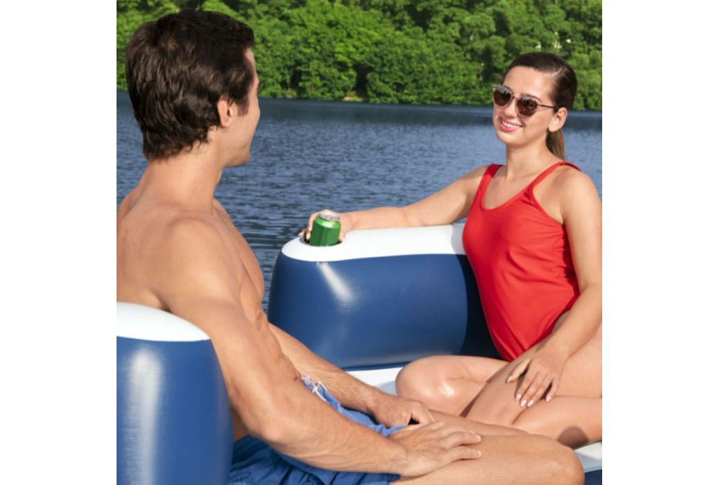 Bestway Hydro Force Lazy Dayz bekerhouder mensen