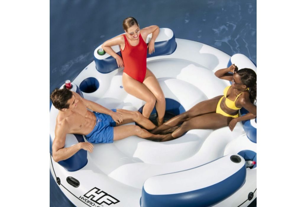 Bestway Hydro Force Lazy Dayz mensen bovenaf dichtbij