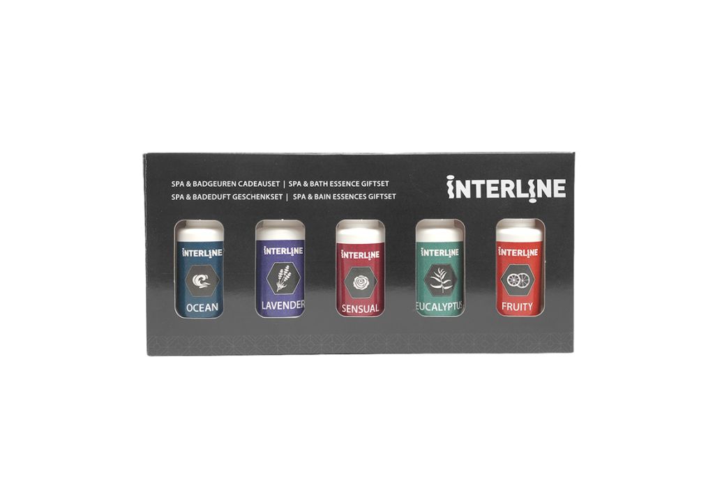 Interline spa & bad geuren set van 5