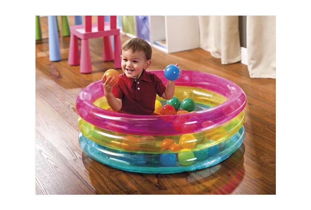 Intex baby ballenbad binnenshuis