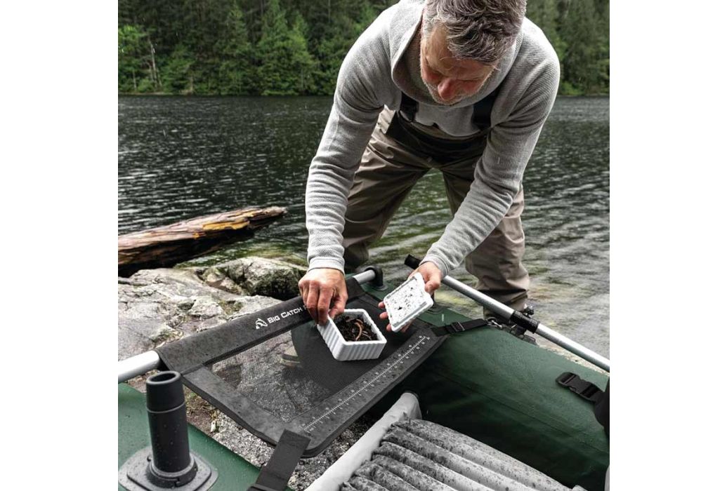 Intex Big Catch Pro opblaasbare vissersboot sfeerfoto
