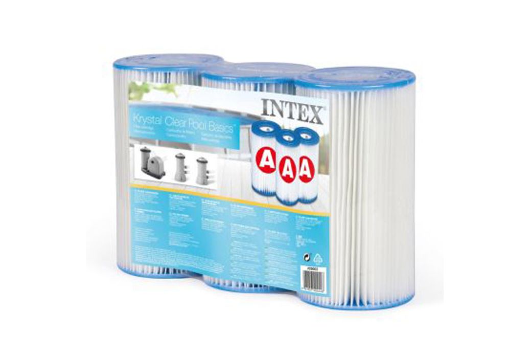 Intex cartridgefilter type A 3 stuks verpakking