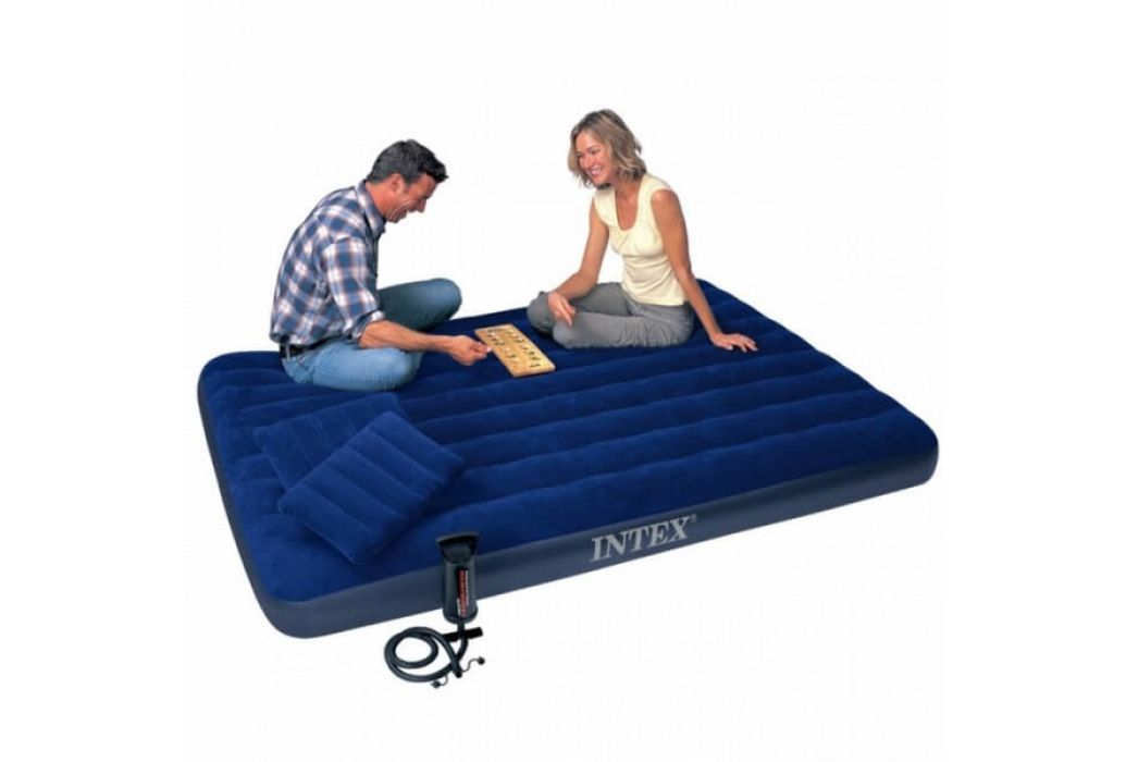 Intex Classic Downy Set Queen 2 persoons in gebruik