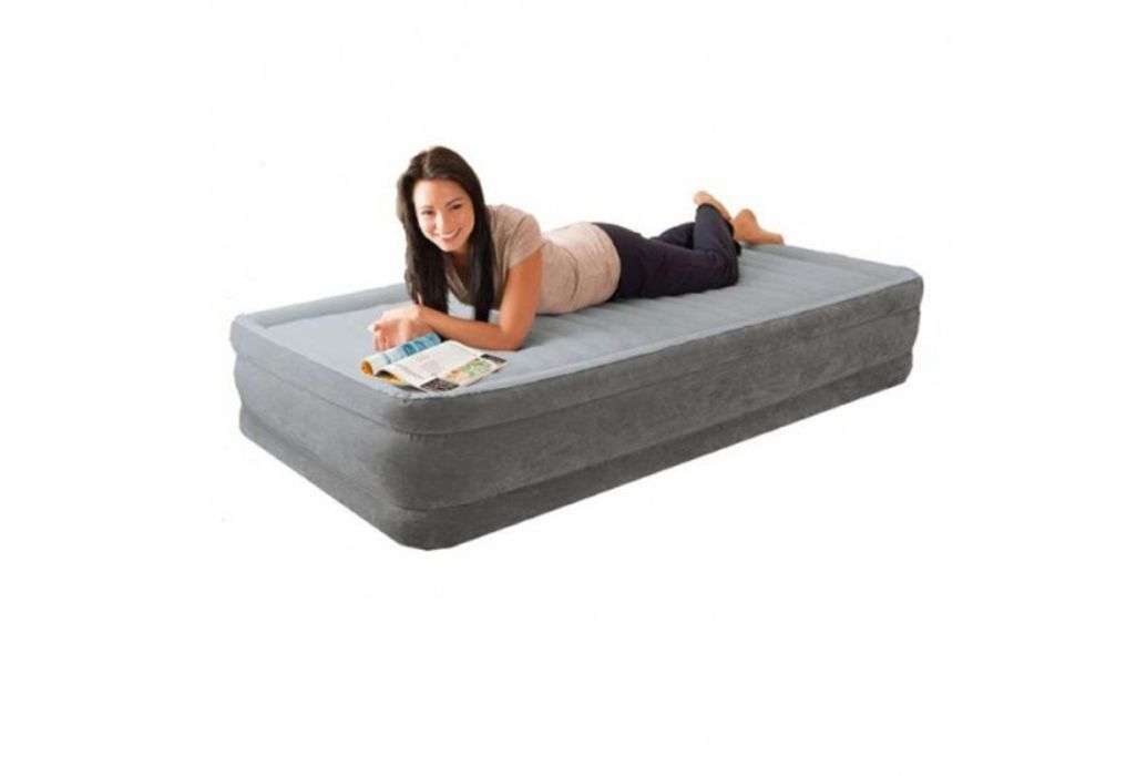 Intex Comfort Plush Twin 1 persoons in gebruik