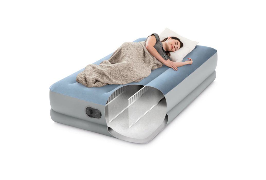 Intex Dura Beam met Quickfill pomp 1 persoons binnenkant 