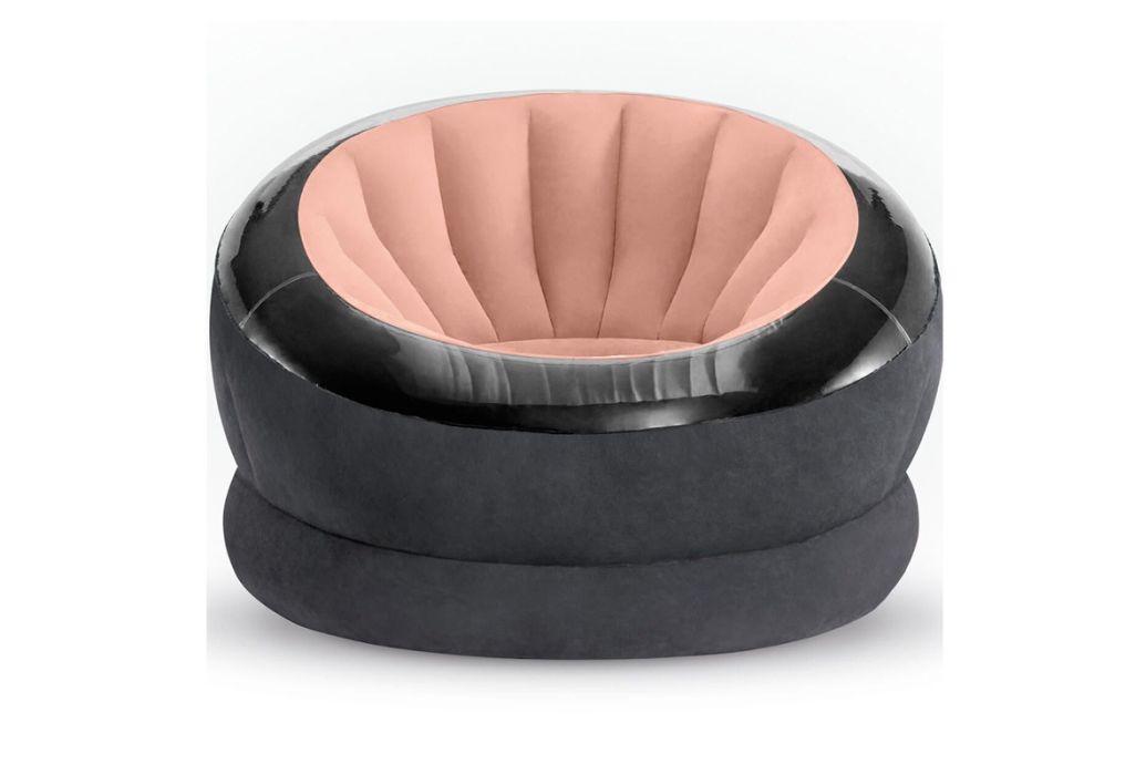 Intex Empire ronde loungestoel roze voorkant