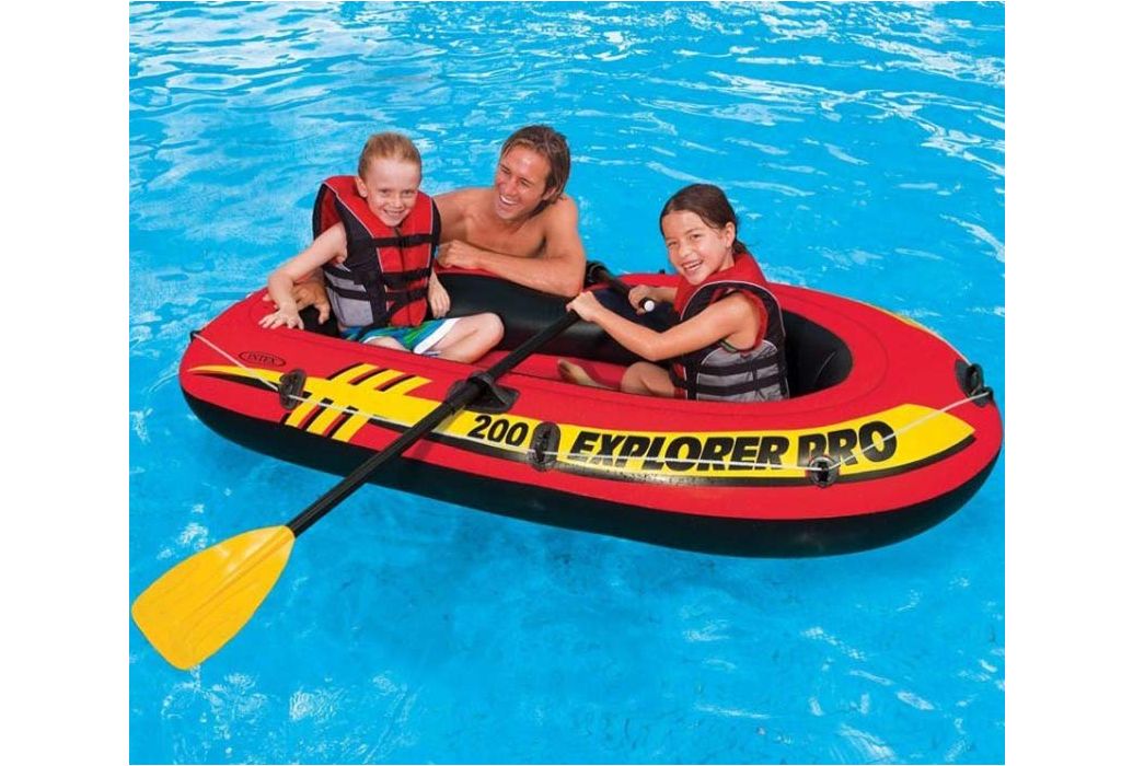 Intex Explorer Pro 200 set | 2 persoons in gebruik