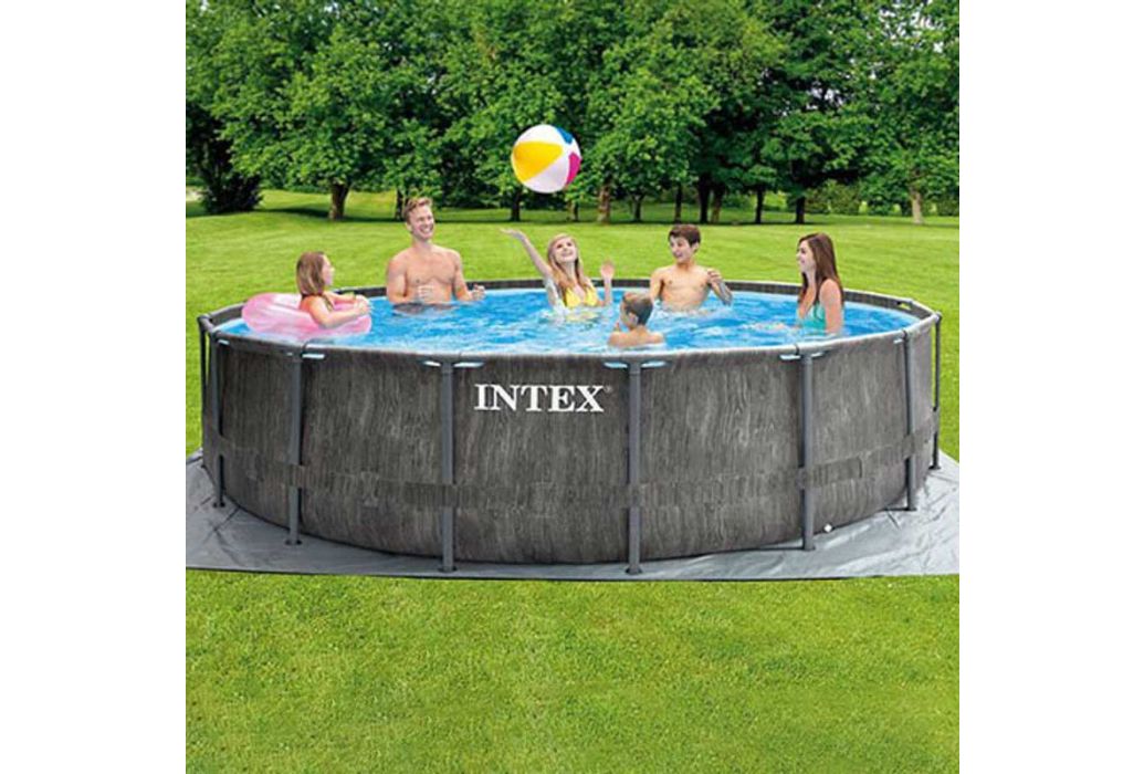 Intex Greywood Prism Frame | 457 x 122 cm sfeer