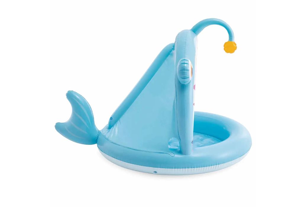 Intex hengelvis babyzwembad zijkant
