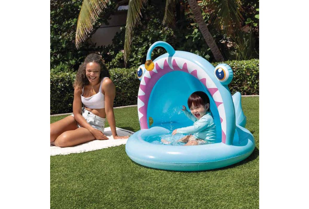 Intex hengelvis babyzwembad sfeerbeeld