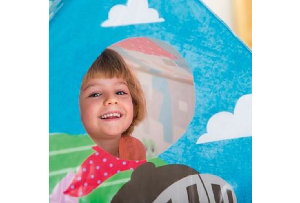 Intex kasteel speelhuisje