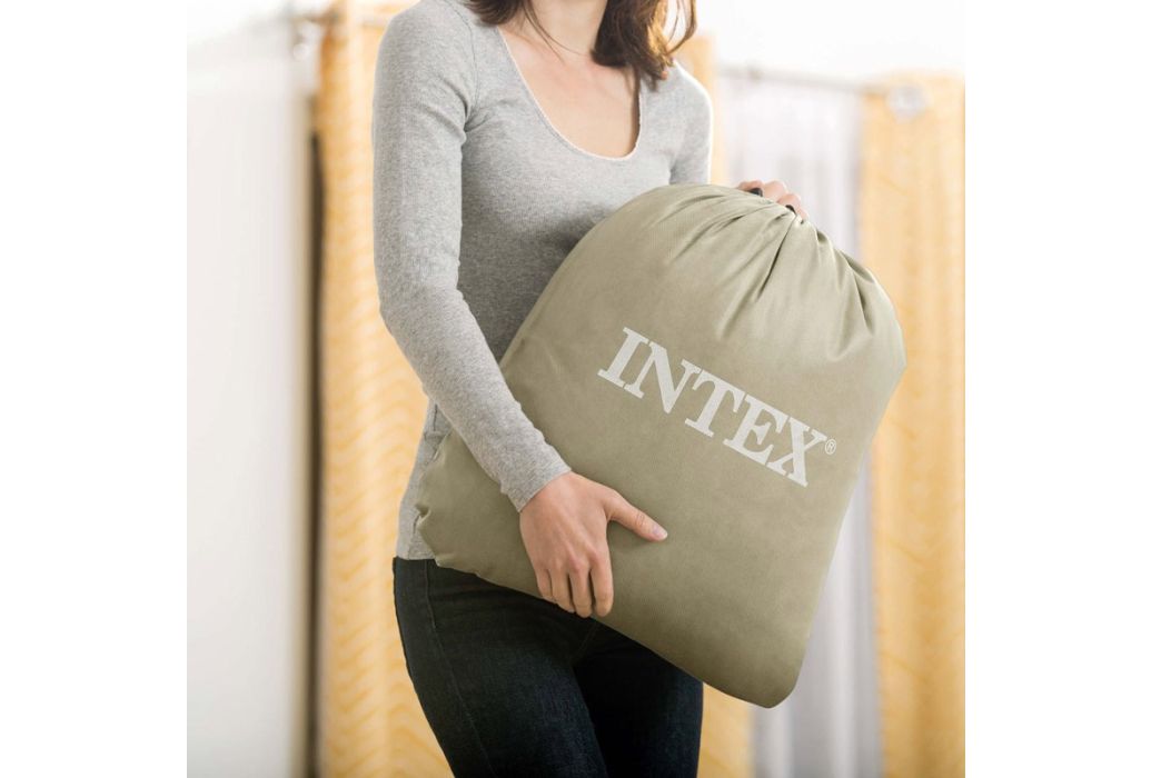 Intex Kidz Kampeerluchtbed Eenpersoons handig draagtas 