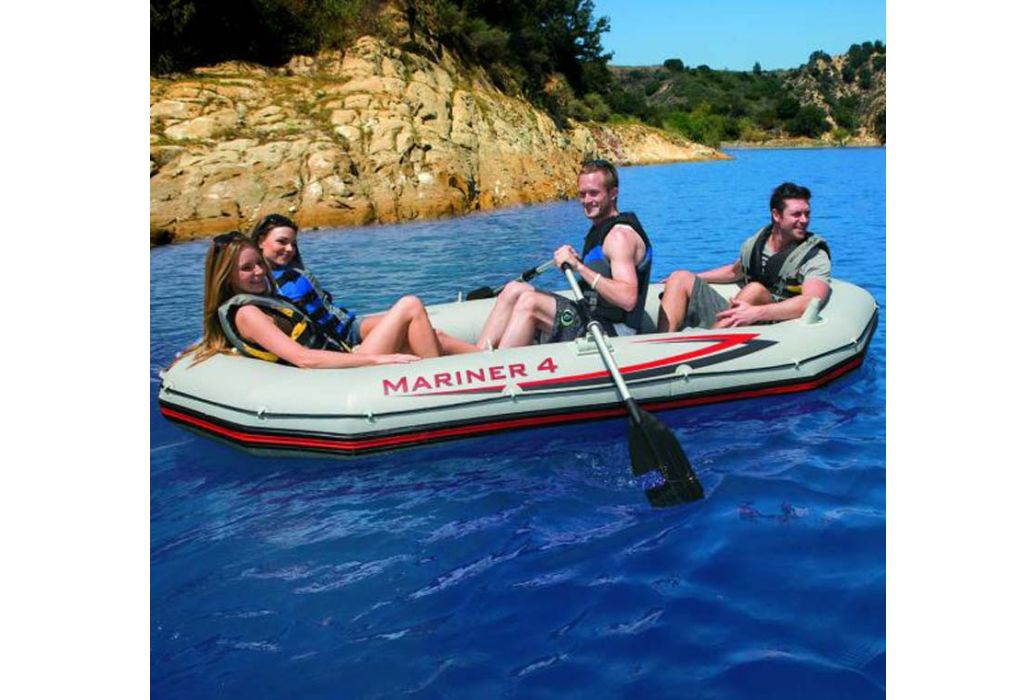 Intex Mariner 4 set | 4 persoons in gebruik door vier personen