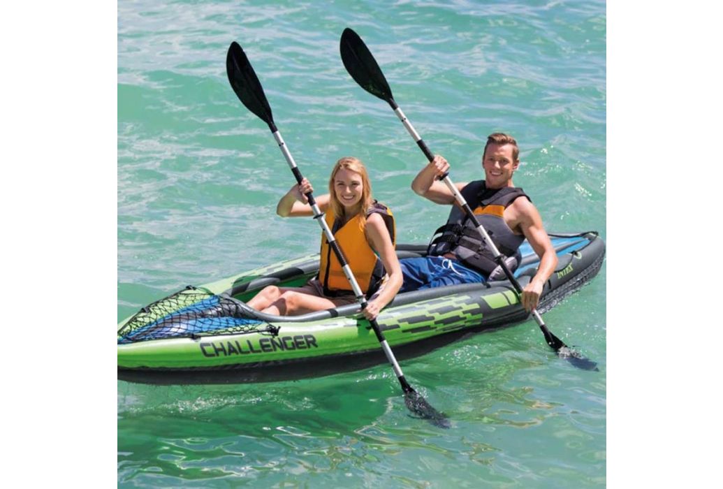 Intex Challenger Kayak | 2 persoons in gebruik