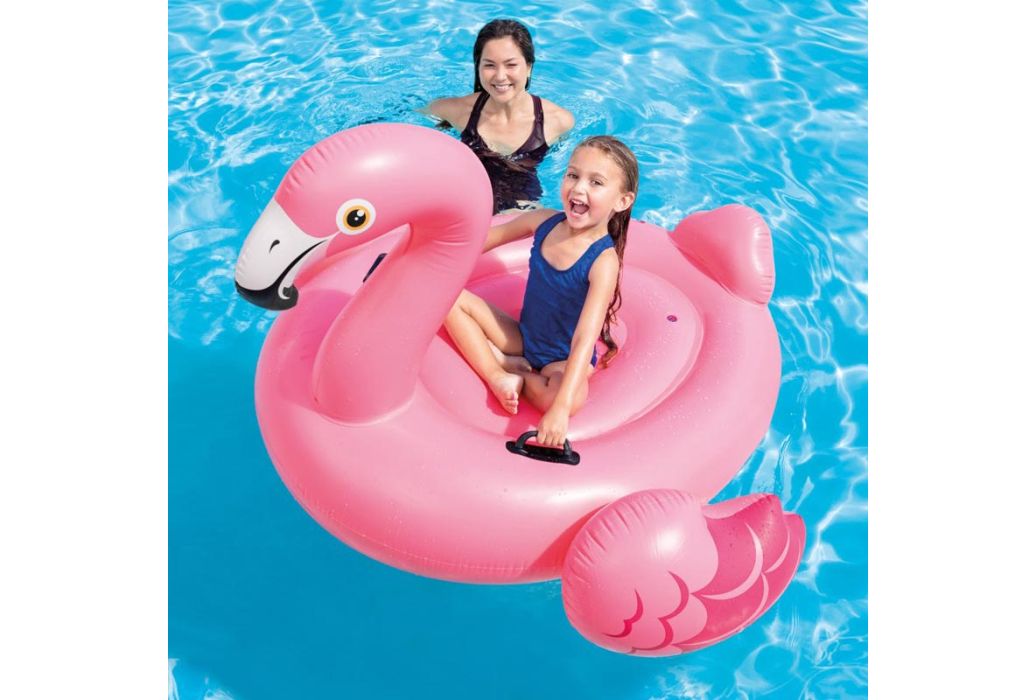 Intex opblaasbare roze Flamingo sfeerfoto