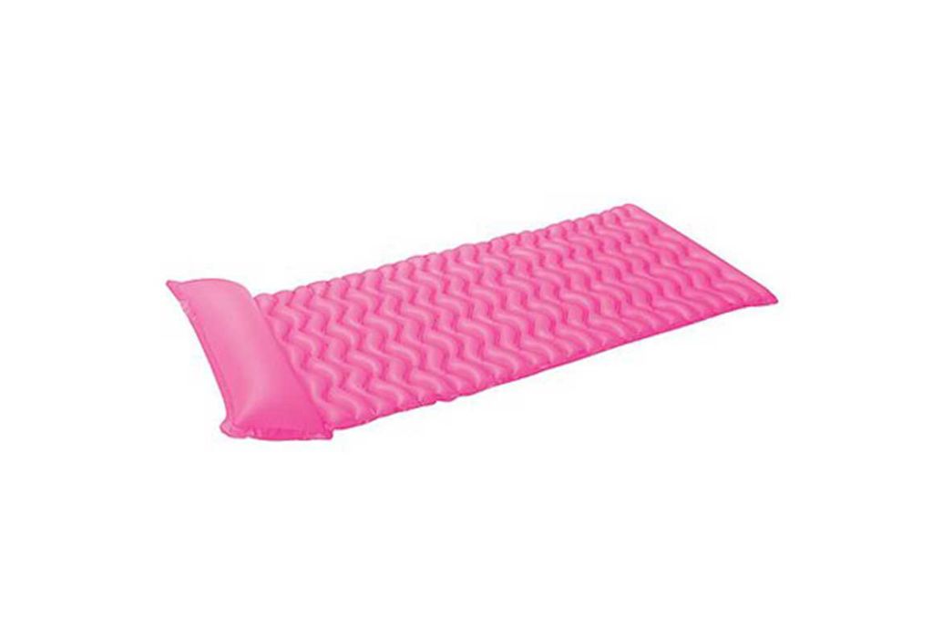 Intex oprolbaar luchtbed roze