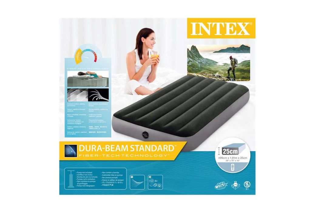 Intex Prestige Downy compact Twin 1 persoons verpakking