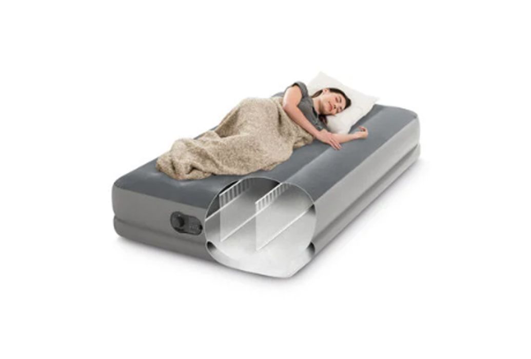 Intex Prestige Mid-Rise luchtbed Twin met Fastfill pomp 1 persoons