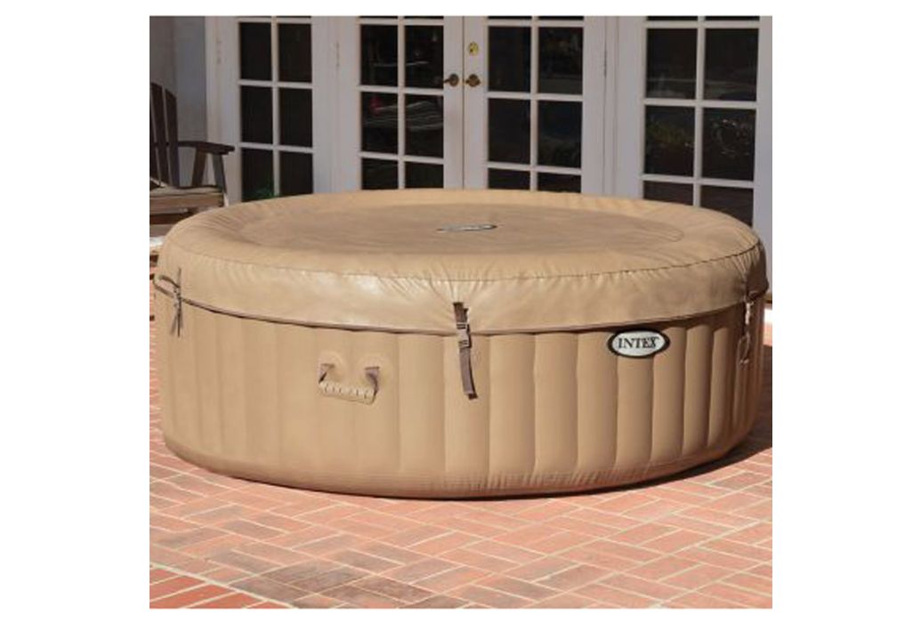 Intex PureSpa Bubbel opblaasbare spa 4 persoons met cover