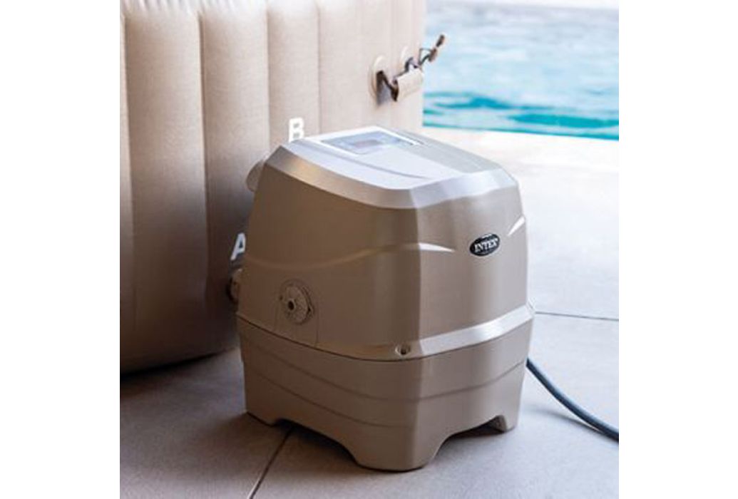 Intex PureSpa Bubbel opblaasbare spa 4 persoons motorunit