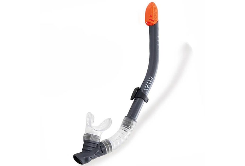 Intex reef rider snorkelset | zwart snorkel
