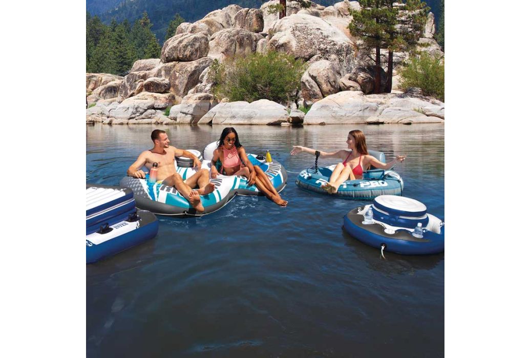 Intex River Run 1 Pro waterlounge sfeerbeeld