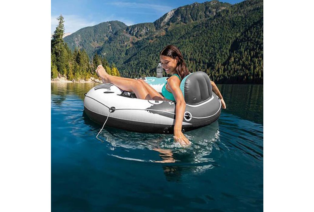 Intex River Run waterlounge aqua
